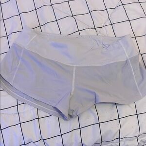Light Gray Athletic Shorts ( Lululemon)  worn once or twice